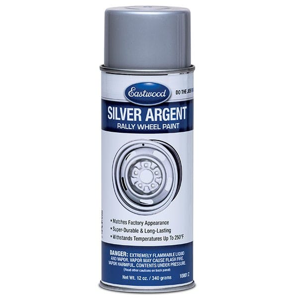 Eastwood Silver / Argent Rally Wheel Paint Aerosol (340g)