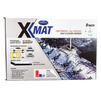 Eastwood X-mat Low Profile Sound Deadener Material Kit (9 Piece)
