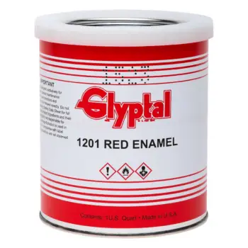 Glyptal Internal Engine Red Enamel Paint 946ml (US Quart)