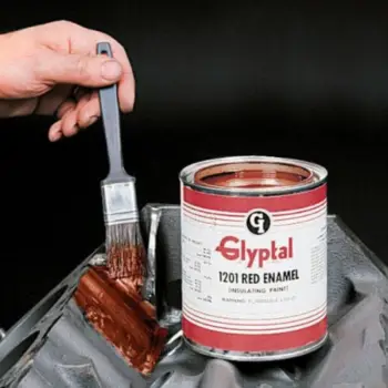 Glyptal Internal Engine Red Enamel Paint 946ml (US Quart)