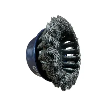 OSBORN Stainless Steal Single Angle Grinder Twist Knot Cup Brush