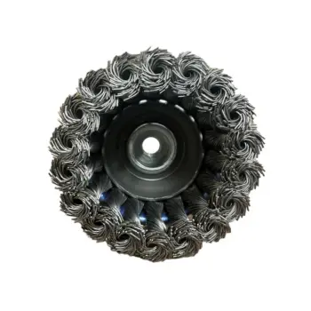 OSBORN Stainless Steal Single Angle Grinder Twist Knot Cup Brush