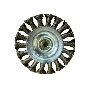 OSBORN Stainless Steal Single Angle Grinders Twist Knot Bevel Brush