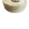 White Stitched Polishing Mop - 4"