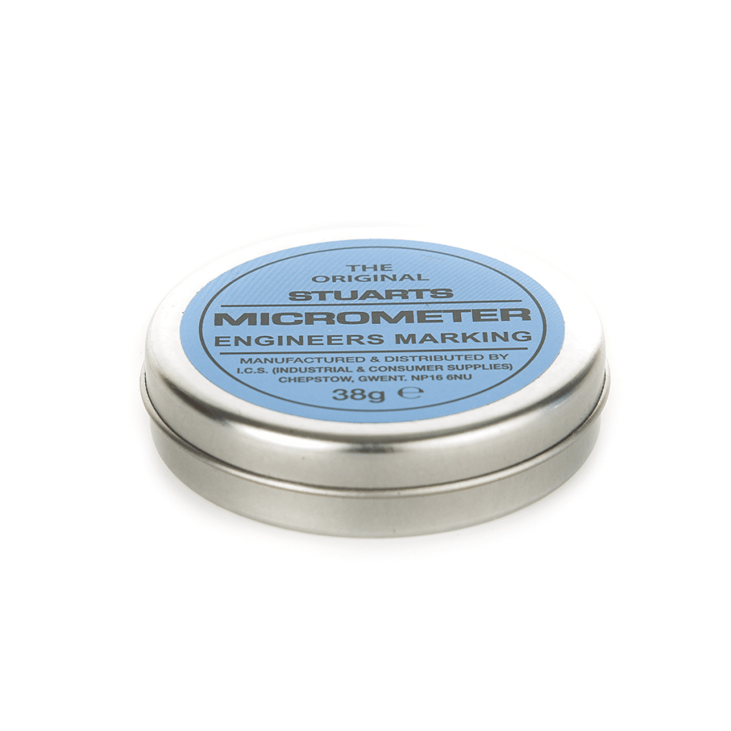 Micrometer Blue Engineers Marking