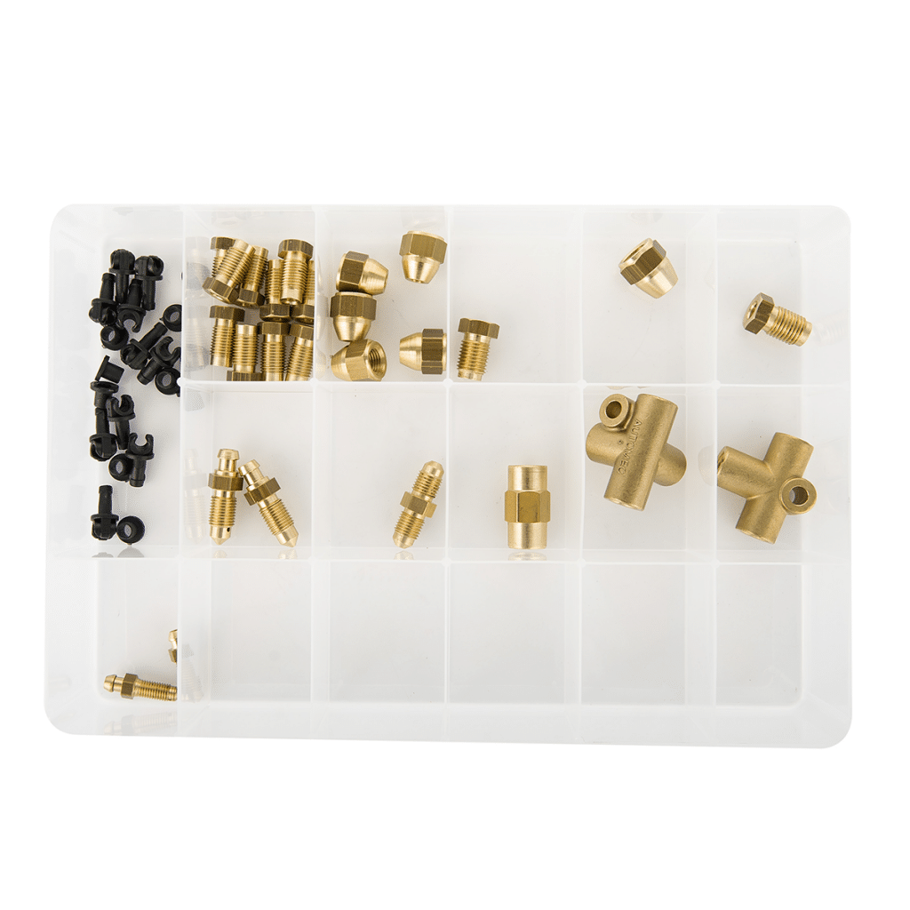 Spring Loaded Buttons and Washers for Tomax