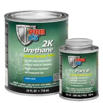 POR-15 2K Urethane Industrial Top Coat Blue