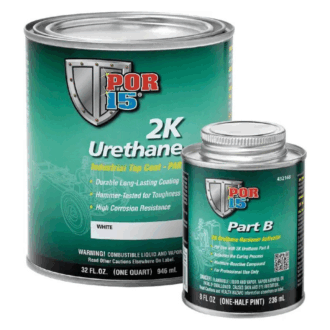 2K Urethane WHITE - Two Component Coating (aka Whitecote) (US Quart, 946ml)