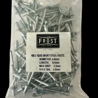 STEEL RIVETS (3/16")