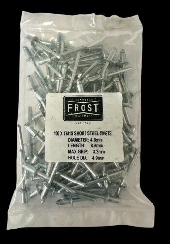 STEEL RIVETS (3/16")
