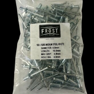 STEEL RIVETS (3/16")