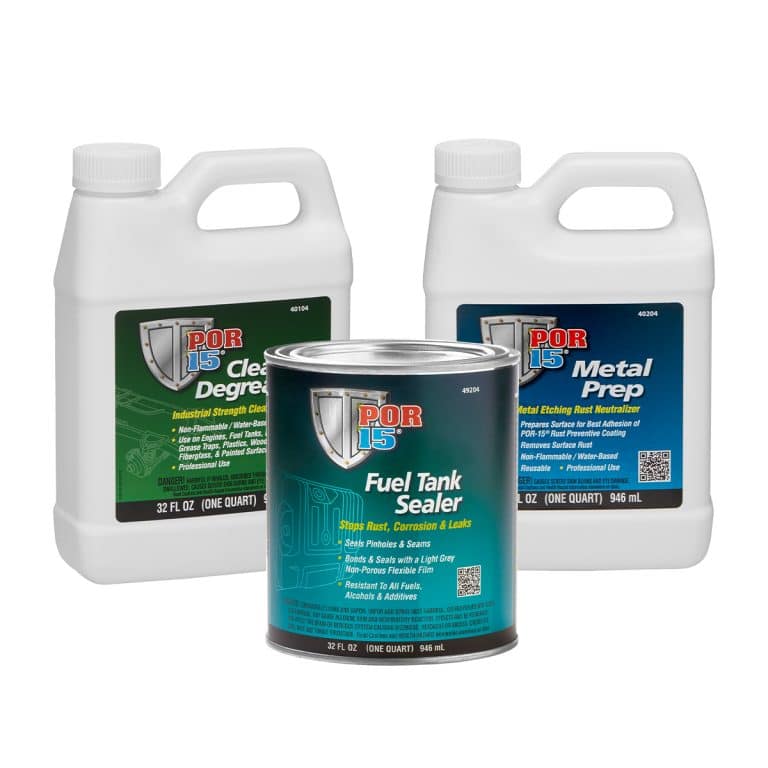 POR15 Basic Big Fuel Car Tank Repair Sealer Kit
