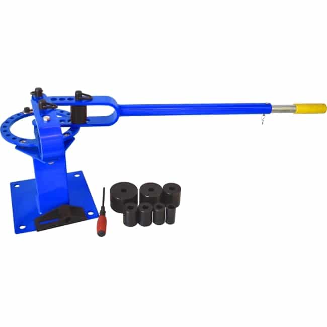STU HD Compact Manual Bench Mounted Steel Pipe And Tubing Bender - Heavy Duty Bending Tool