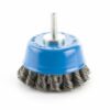 High Speed Drills Twist Knot Cup Brush (65dia 6mm Shank)