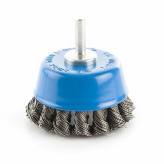 High Speed Drills Twist Knot Cup Brush (65dia 6mm Shank)