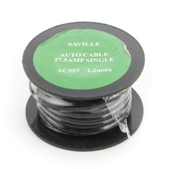 Black 27amp Cable (2.2 metres)