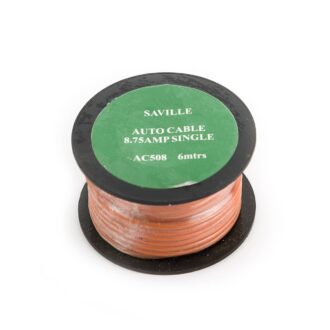 Orange 9amp Cable (6 metres)