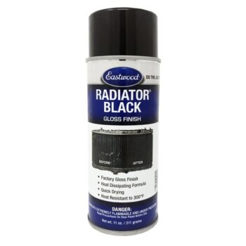 Eastwood Radiator Gloss Black Aerosol (340g)