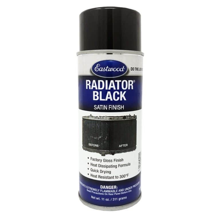 Frost Extreme Radiator Black Paint Aerosol Satin Finish (500ml)