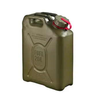 Scepter USA & Canadian Military High Density Plastic Fuel 20L Jerry Container