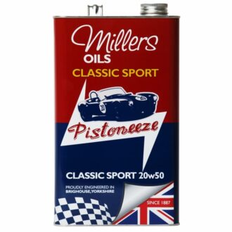 Millers Oils Pistoneeze Classic Sport 20w50 (5L) - Multigrade Engine Oil