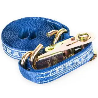 Pair of Ratchet Tie Down Straps (4.5m)