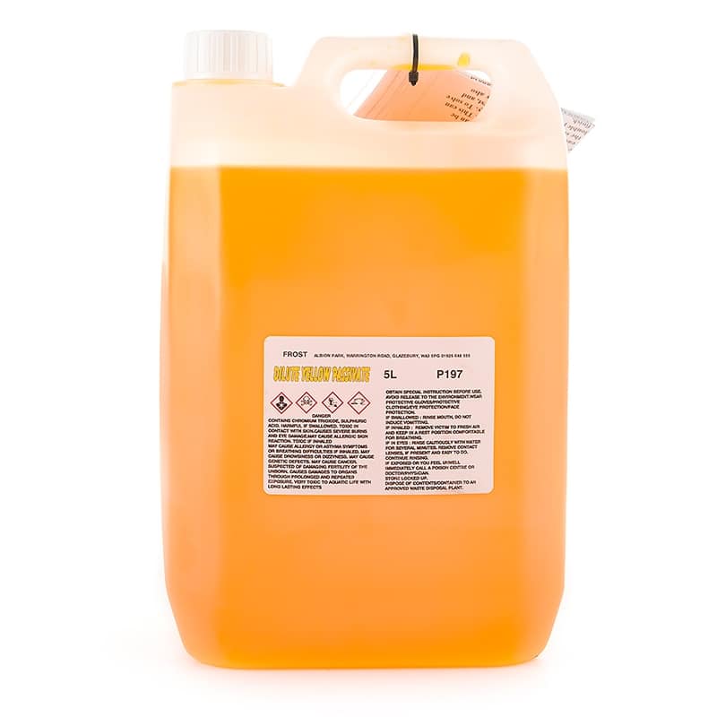 Yellow Passivate Electroplating Solution (5 litres)