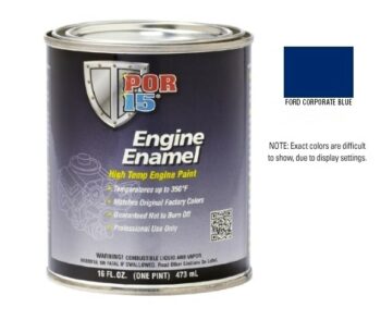 POR15 Ford Corporate Blue Engine Enamel Paint (473ml)-0