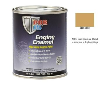 POR15 Olds Gold Engine Enamel Paint (473ml)-0