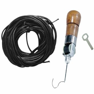 Black Wax Thread for Automatic Speedy Stitcher Sewing Awl