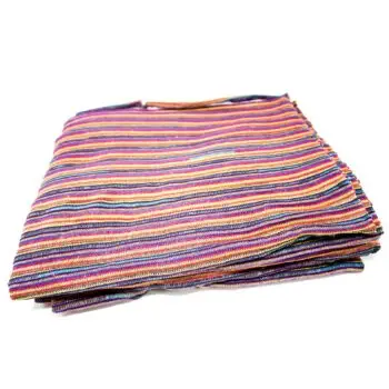 COLOURED STOCKINETTE POLISHING WIPES FLAT PACK 1KG