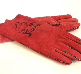 Leather Welding Long Gloves / Gauntlets
