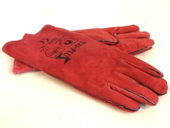 Leather Welding Long Gloves / Gauntlets