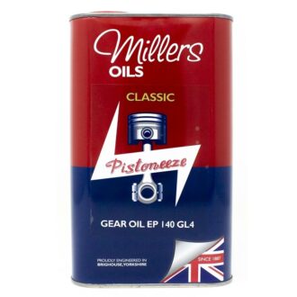 Millers Oils Pistoneeze Classic Gear Oil EP 140 GL4 (1L)