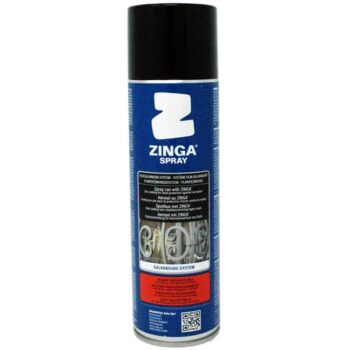 Zinga Cold Galvanising System - Anti-corrosion Zinc Coating Aerosol (500ml)