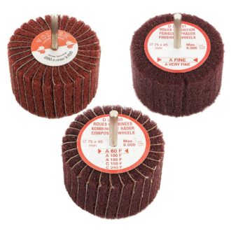 Set of 3 Composite Finishing Wheels