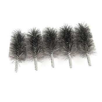 Cylindrical Wire Brushes (Pack of 5)