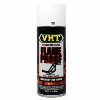 VHT Very High Temperature Flat White Flame Proof Paint (312g)
