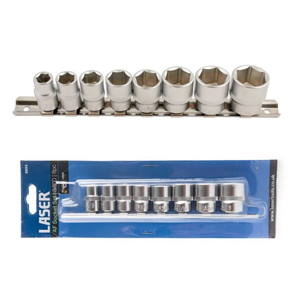 3/8inch Drive AF Socket Set (8pc)