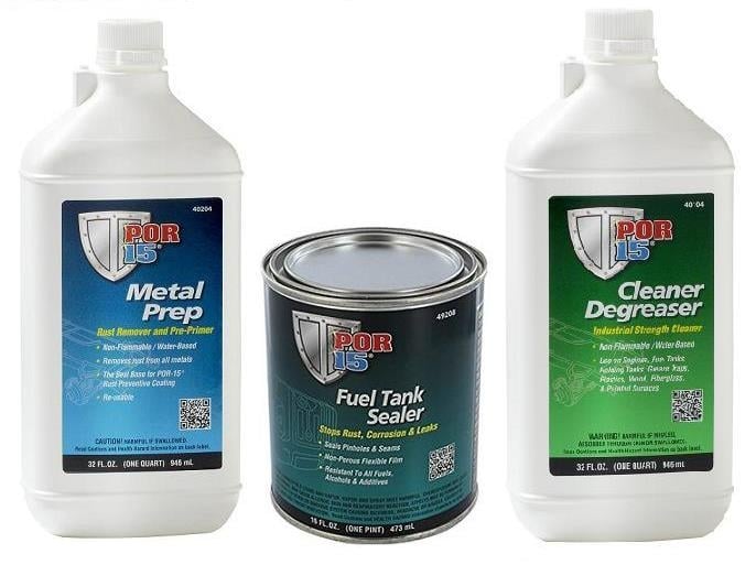POR15 Small Fuel Car Tank Repair Sealer Kit