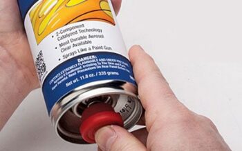 Eastwood 2K AeroSpray High Gloss Clear Coat 335ml-8952