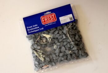 Motor Parts Vibratory Tumbler Media - Ceramic Triangles (1kg)