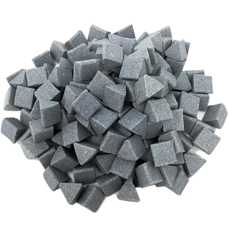 thumbnail image 2 of Winona Van Norman Ceramic Triangle Tumbling Media 3/8 X 7/8 For Metal & Rock 2 of 5