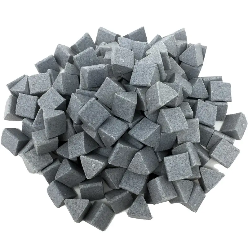 Motor Parts Vibratory Tumbler Media - Ceramic Triangles (1kg)