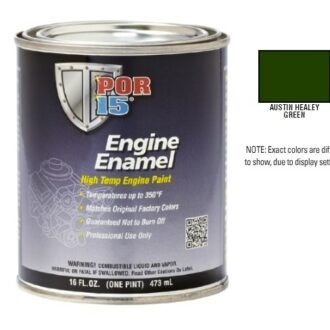 POR15 Austin Healey Green Engine Enamel Paint (473ml)-0