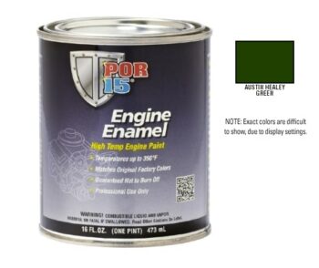 POR15 Austin Healey Green Engine Enamel Paint (473ml)-0