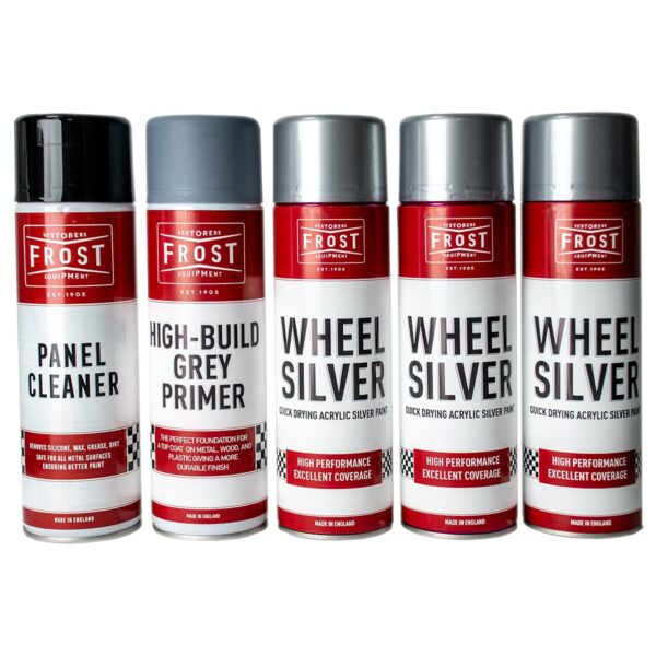 Eastwood Silver / Argent Rally Wheel Paint Aerosol (340g)