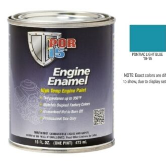 POR15 Pontiac Light Blue Engine Enamel Paint (473ml)-0
