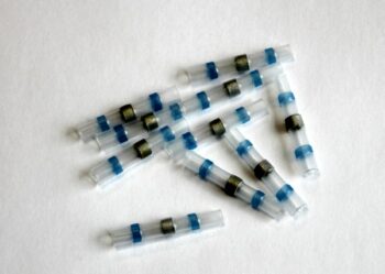 Blue Heat Shrink Solder Butt Connector - Pack of 10 (1.5 - 2.5mm)