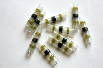 Yellow Heat Shrink Solder Butt Connector - Pack of 10 (3 - 6mm)